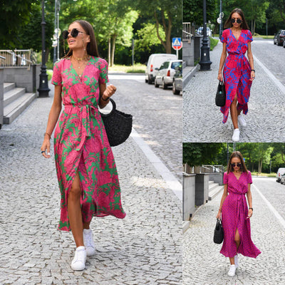 MIMA | Elegant Midi Dress - Versatile and Comfortable