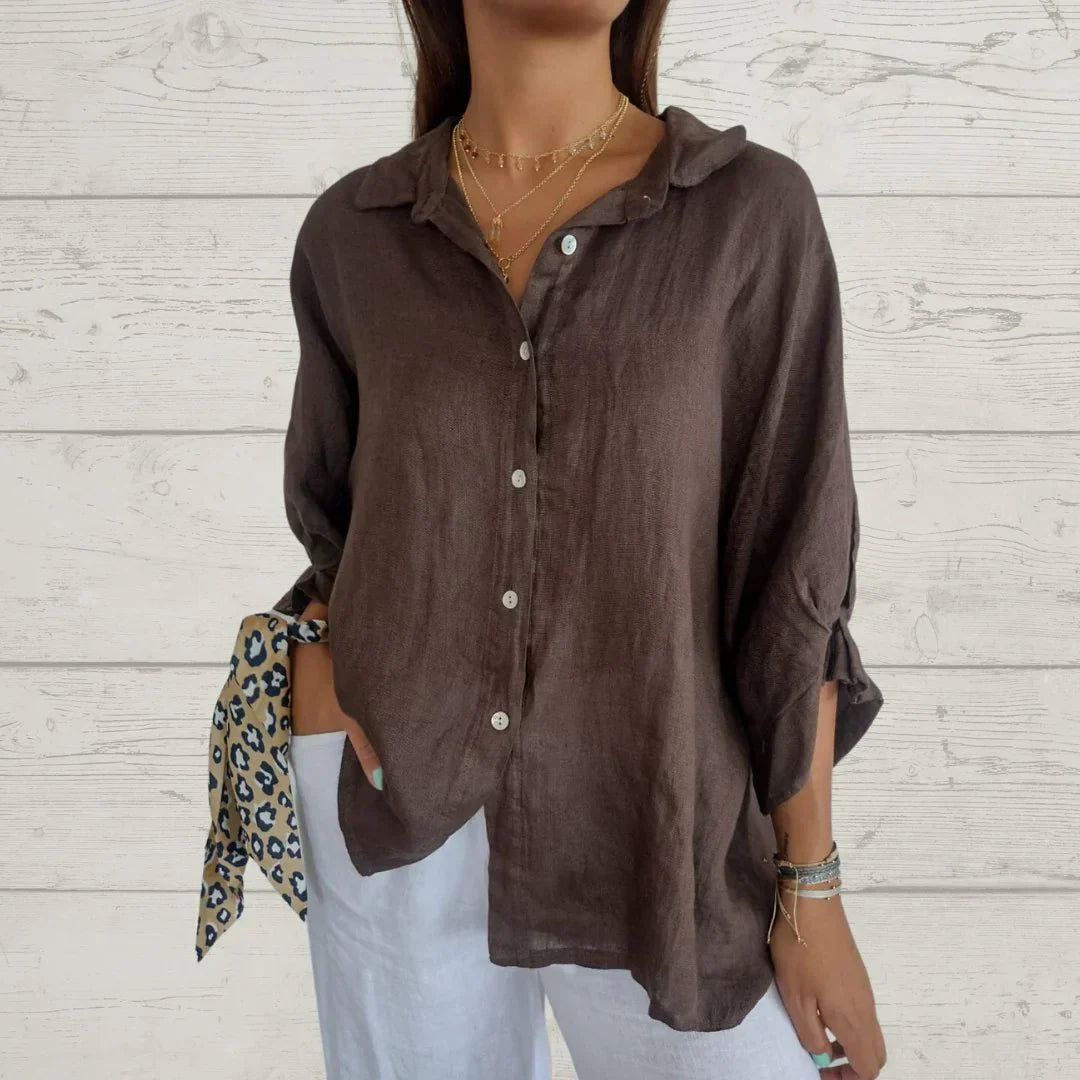 MADISON | Effortless Chic Linen Shirt