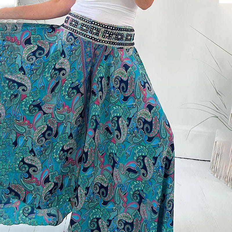 JANE | Boho Chic Wide-Leg Pants