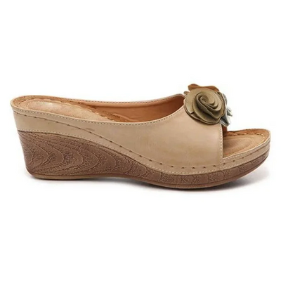 LIDIA | Comfortable Leather Orthopedic Sandal