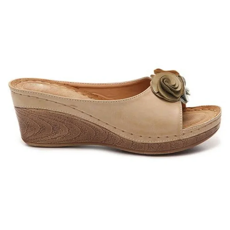 LIDIA |  Comfortable leather orthopedic women's sandals
