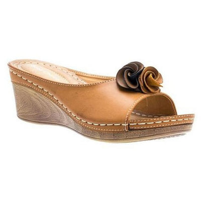 LIDIA |  Comfortable leather orthopedic women's sandals