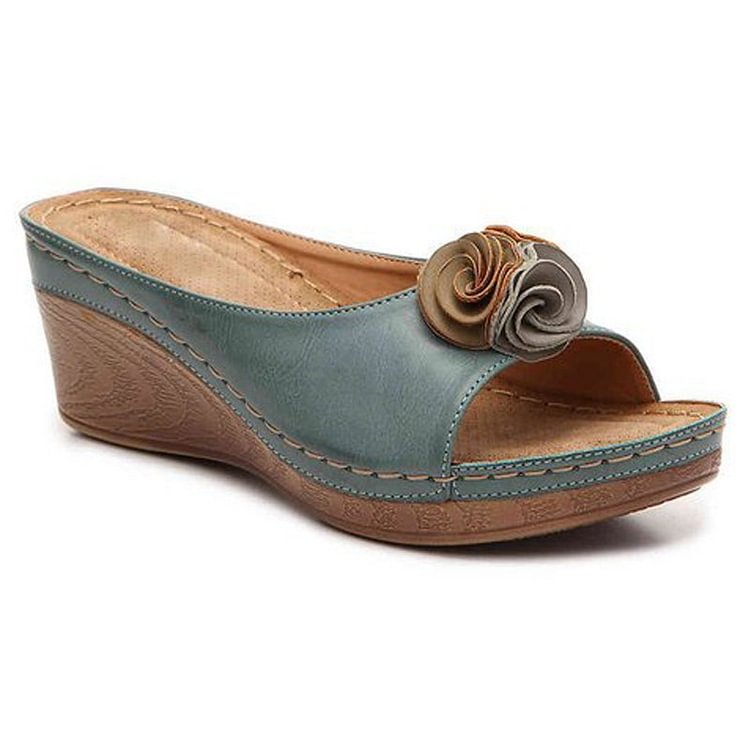 LIDIA | Comfortable Leather Orthopedic Sandal