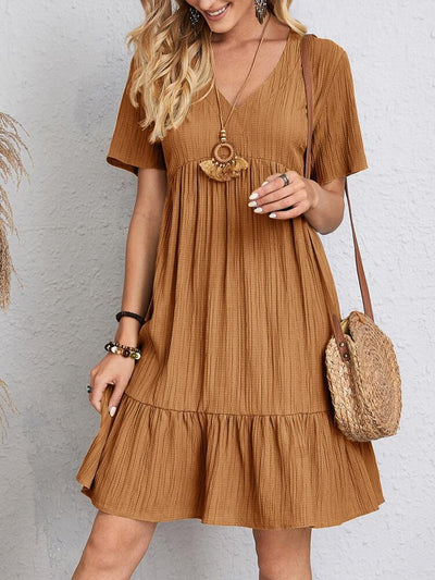 EMILY | Elegant dress with belly cover