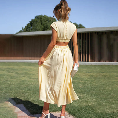 DIANA | Pleated dress