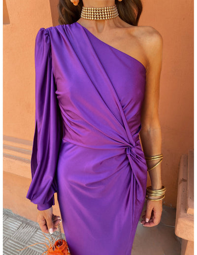 ALAYSIA | Women's Black Summer Long Dress