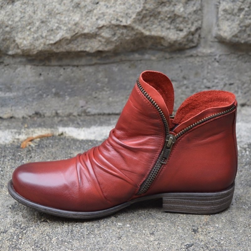 SANNE | Elegant leather boots for women
