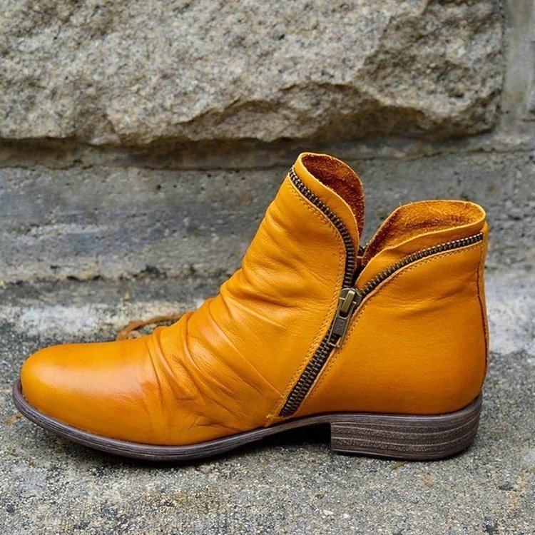 SANNE | Elegant leather boots for women
