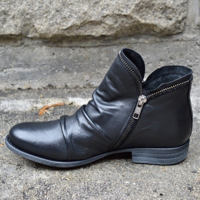 SANNE | Elegant leather boots for women
