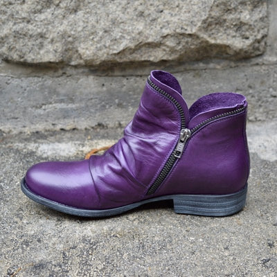 SANNE | Elegant leather boots for women