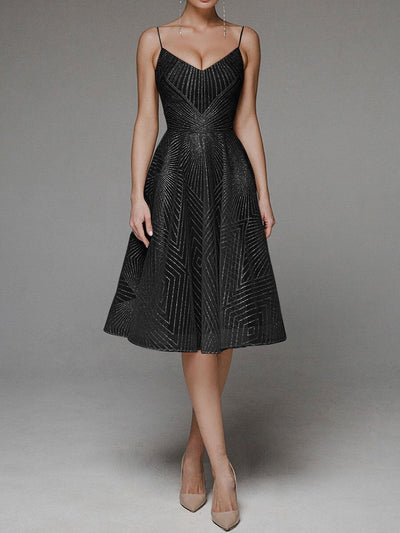 IRMA | Women's Summer Sling Embroidered Sleeveless Dress